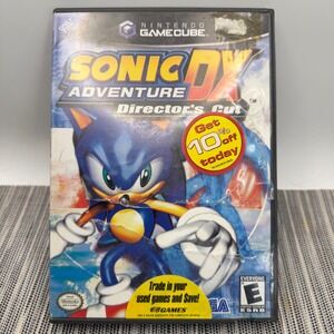 Sonic Adventure DX Directors Cut Nintendo GameCube‎ GCN Sega Untested Case AS IS